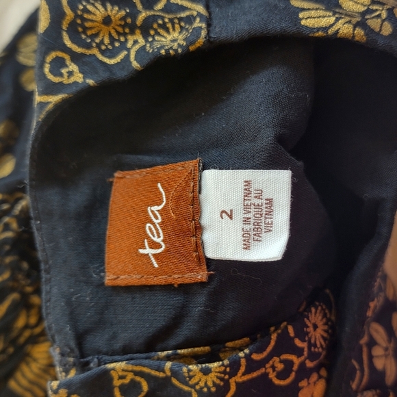 TEA COLLECTION floral dress size 2 - Picture 2 of 5